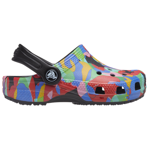 

Crocs Boys Crocs Classic Clog - Boys' Toddler Shoes Black/Multicolor Size 05.0