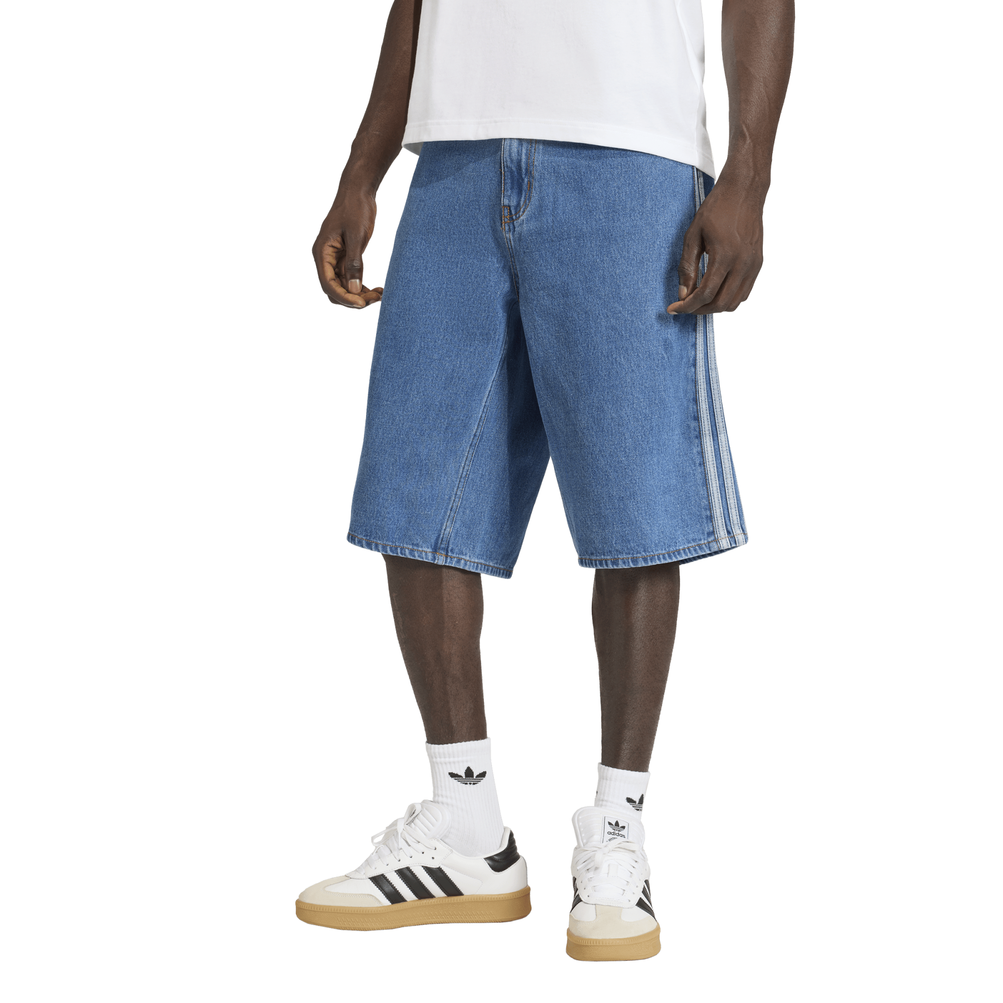 adidas Firebird Adicolor Denim Shorts 10