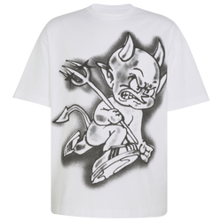 Men's - adidas Originals Lil Devil Airbrush T-Shirt  - Black/White