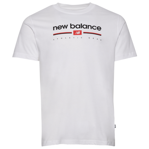 New balance t shirt black best sale