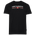 New Balance Logo Stripe T-Shirt  - Men's Black/White