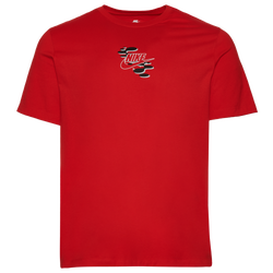 Men's - Nike Air Flip T-Shirt  - Red/Black