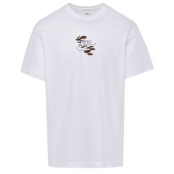 Men's - Nike Air Flip T-Shirt  - White/Iron Stone/Khaki