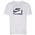 Nike Futura Block T-Shirt  - Men's White/Purple