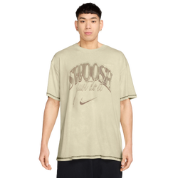 Men's - Nike M90 Vintage OC Pocket T-Shirt  - Light Khaki/Black