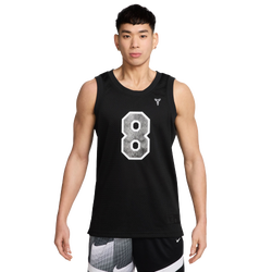 Men's - Nike Kobe Jersey  - Black/Sandrift