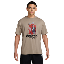 Men's - Nike NSW M90 HIFI T-Shirt  - Khaki/Red