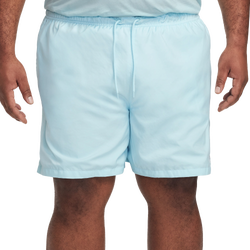 Men's - Nike Club Flow Shorts  - Blue/White