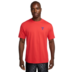 Men's - Nike KB Better Mental T-Shirt  - Hyper Blue/Light Crimson