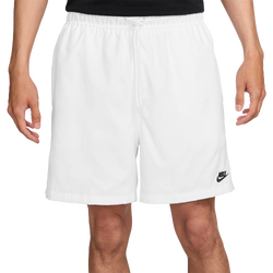 Men's - Nike Club Flow Shorts  - Black/White
