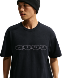 Men's - Nike Loose Fit Premium Essential Embroidered T-Shirt  - Black