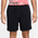 Nike Club Flow French Terry Shorts  - Men's White/Black