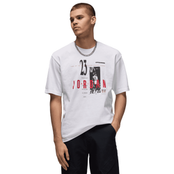 Men's - Jordan Reissue Graphic Short Sleeve Crew - Black/White/Red