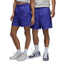 Men's - Jordan Poolside LBR 5" Shorts  - Purple Comet/White