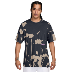 Men's - Nike NSW Floral Loose edition T-Shirt  - Beige/Gray