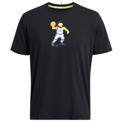 Men's - Under Armour Curry Animated T-Shirt - Black/Multi