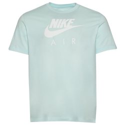 Men's - Nike Air Futura T-Shirt  - Glacier Blue/White