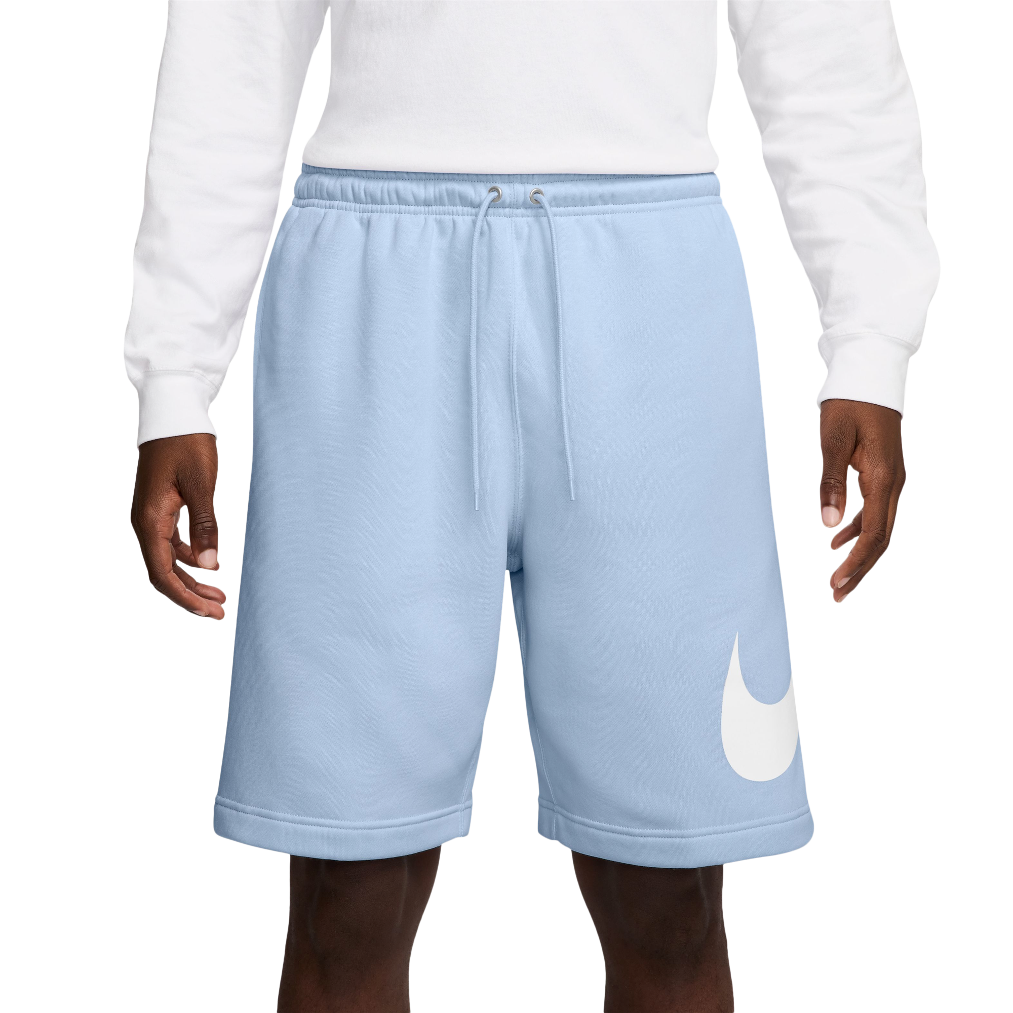 Nike Solo Swoosh Fleece Shorts - Men's | Foot Locker Canada