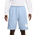 Nike Solo Swoosh Fleece Shorts  - Men's Blue/White