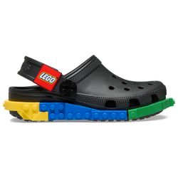 Boys' Grade School - Crocs LEGO Clogs  - Black/Black