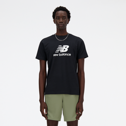 Men's - New Balance Sport Essentials Logo T-Shirt  - Black/White