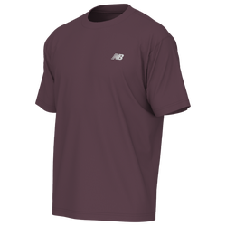 Men's - New Balance Sport Essentials LBR Logo T-Shirt  - Plum