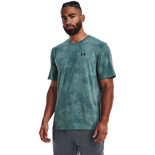 

Under Armour Mens Under Armour Training Vent Jacq Short Sleeve T-Shirt - Mens Tourmaline Teal/Black Size XL