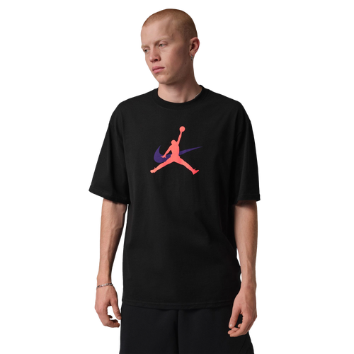 Jordan Men's MJ Statement 1985 Short Sleeve Crew - Size L - Black