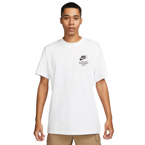 Nike Men's Authorized Personal T-Shirt - Size L - White/Black