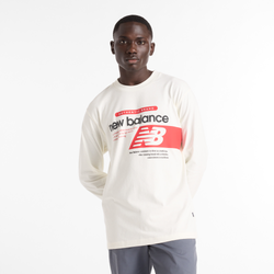 Men's - New Balance Athletics Relaxed Player Long Sleeve - Sea Salt