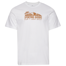 Men's - Nike Sporting Goods Graphic T-Shirt  - Wheat/White