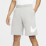 Nike GX Club Shorts - Men's Dark Grey Heather/White