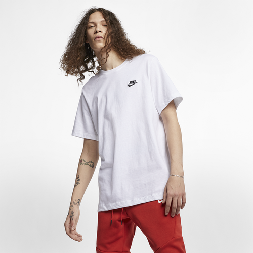 Nike White Sportswear Club T Shirt