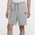 Nike Tech Fleece Shorts  - Men's Dark Grey Heather/Black