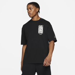 Men's - Jordan Zion Dri-FIT T-Shirt - Black/White