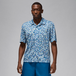 Men's - Jordan Essential Poolside AOP Top - Blue/Blue