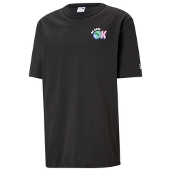 Men's - PUMA Graphic T-Shirt - Black/Multi