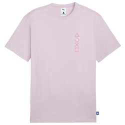 Men's - PUMA X Playstation Elevated T-Shirt - Grape Mist