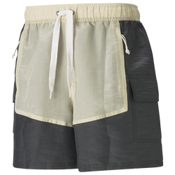 Men's - PUMA Rhuigi Shorts - Black/Tan