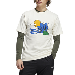 Men's - adidas Originals 3D Trefoil T-Shirt - Natural