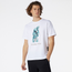 New Balance Art T-Shirt - Men's White/Black