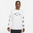 Nike Varsity GFX T-Shirt - Men's White/Black