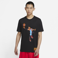 Men's - Nike LeBron Space Jam T-Shirt  - Black/Multi