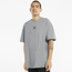 PUMA Graphic T-Shirt - Men's Grey/Black