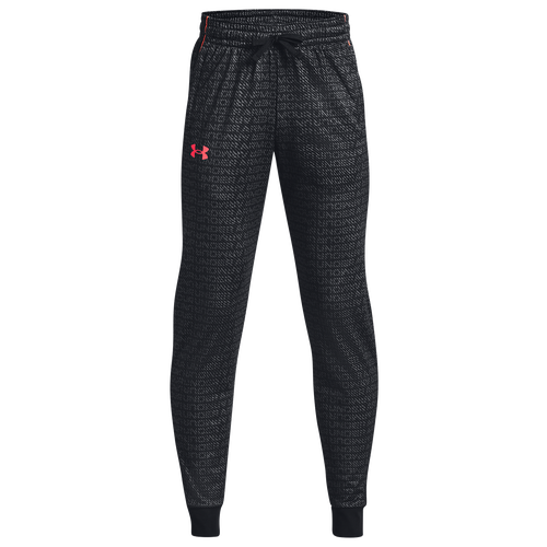 

Boys Under Armour Under Armour Pennant Speckle Track Pants - Boys' Grade School Black/Beta Size M