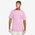 Nike NSW Club Short Sleeve T-Shirt  - Men's Pink/White