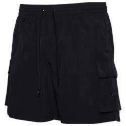 Men's - Nike Voyage Multiple Pocket Shorts  - Black/Black