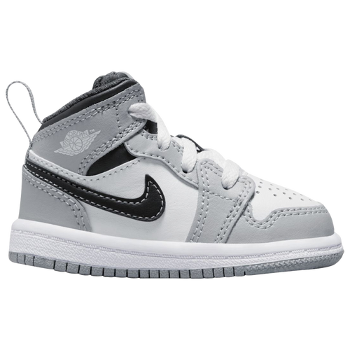 Jordan Air  1 Mid Sneakers In Smoke Grey/white/anthracite
