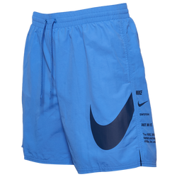 Men's - Nike Specs 7" Volley Shorts  - Blue/Black