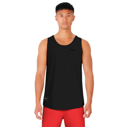Men's - Nike Mesh Tank Top  - Black/Black